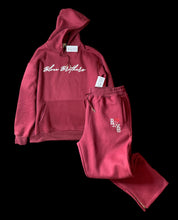 Load image into Gallery viewer, Blocc Brothers Maroon Heavy Fleece
