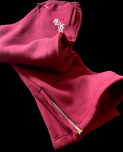 Load image into Gallery viewer, Blocc Brothers Maroon Heavy Fleece
