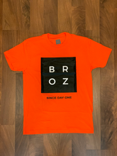 Load image into Gallery viewer, Original BROZ Shirt (Orange/Black)

