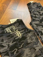 Load image into Gallery viewer, Blue 3M Camo Yoga Set
