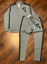 Load image into Gallery viewer, Wolf Grey Blocc Brothers Tracksuit
