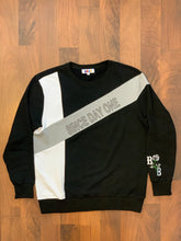 Load image into Gallery viewer, Grey Stripe Crewneck Sweater
