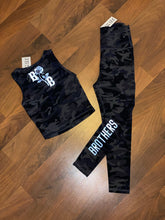 Load image into Gallery viewer, Blue 3M Camo Yoga Set
