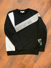 Load image into Gallery viewer, Grey Stripe Crewneck Sweater
