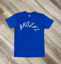 Load image into Gallery viewer, Brozki Shirt (Blue/white)
